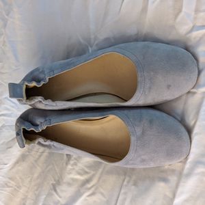 GUC Everlane suede block heels 9.5